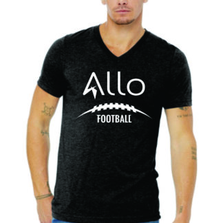 ALLO FOOTBALL V-NECK TRIBLEND