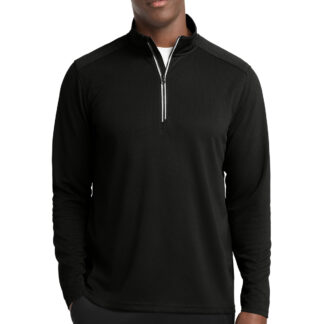ST860 Sport-Tek® Sport-Wick® Textured 1/4-Zip Pullover